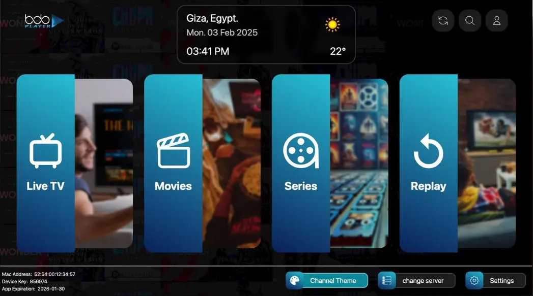 Bob Player on Smart TV
