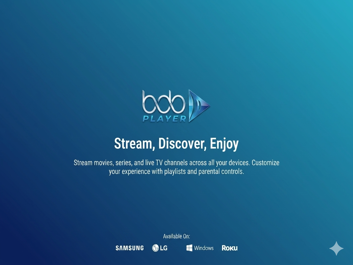 Bob Player on Smart TV and Firestick